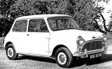 Mini Cooper 'S' came with a new version of the 'A' Series engine featuring 1071cc. The speedometer went up to 120 mph