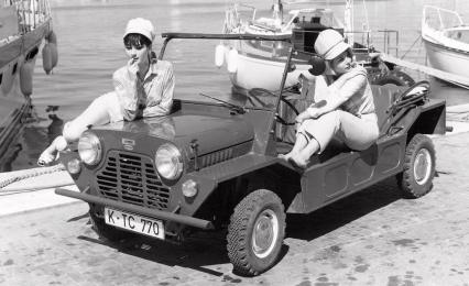 An Austin Mini Moke from 1965