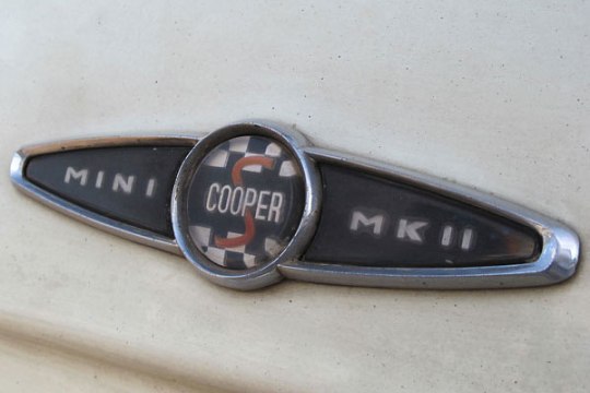 The Badge from Austin Mini Cooper S Mark II